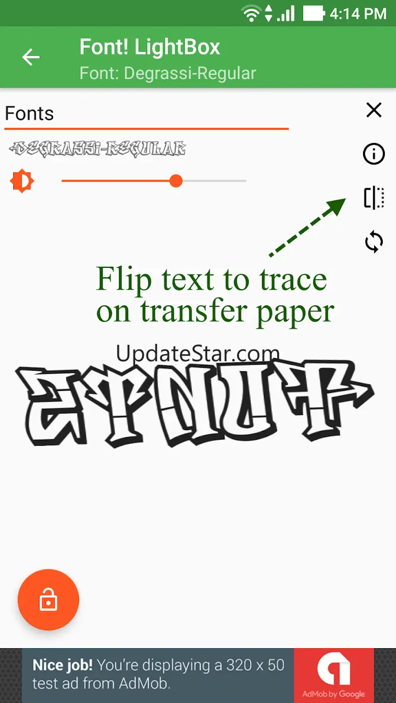 Font! Lightbox tracing app 2.0.9