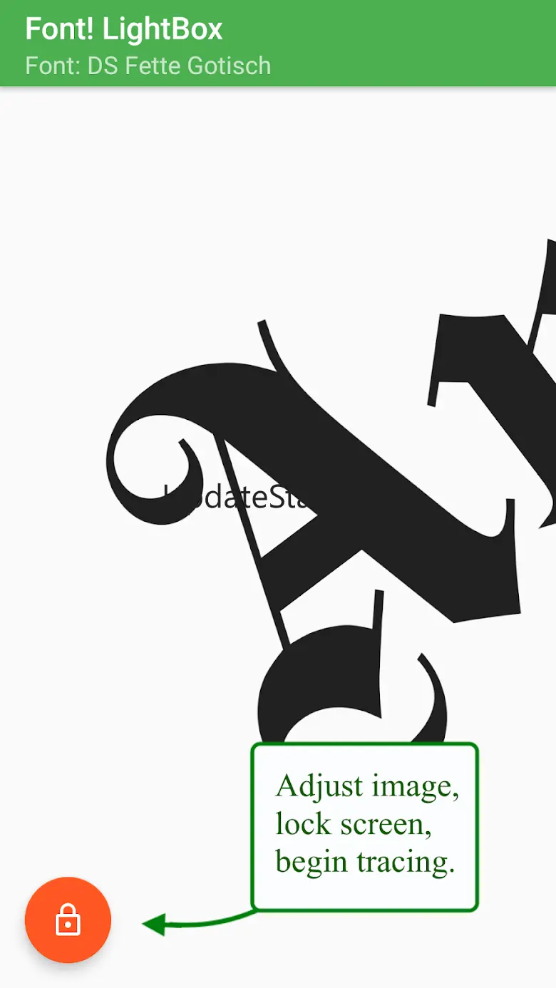Font! Lightbox tracing app 2.0.9
