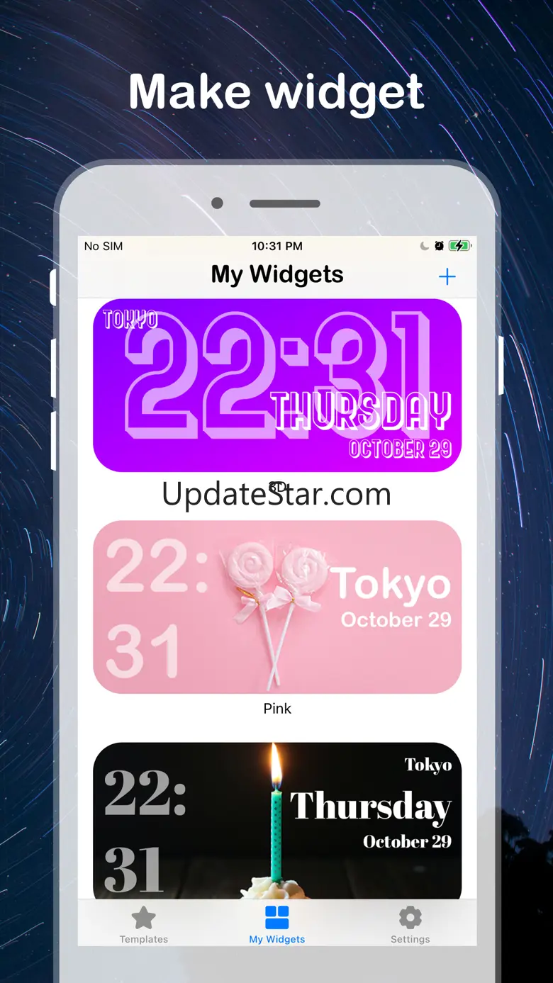 Digital Clock Color Widgets 3.3
