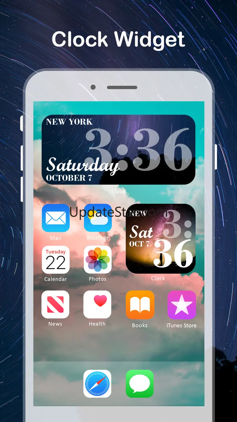 Digital Clock Color Widgets 3.3