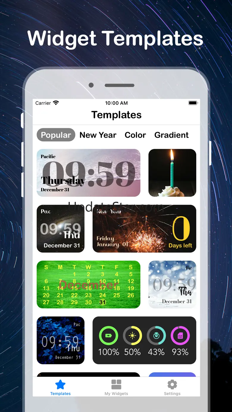 Digital Clock Color Widgets 3.3