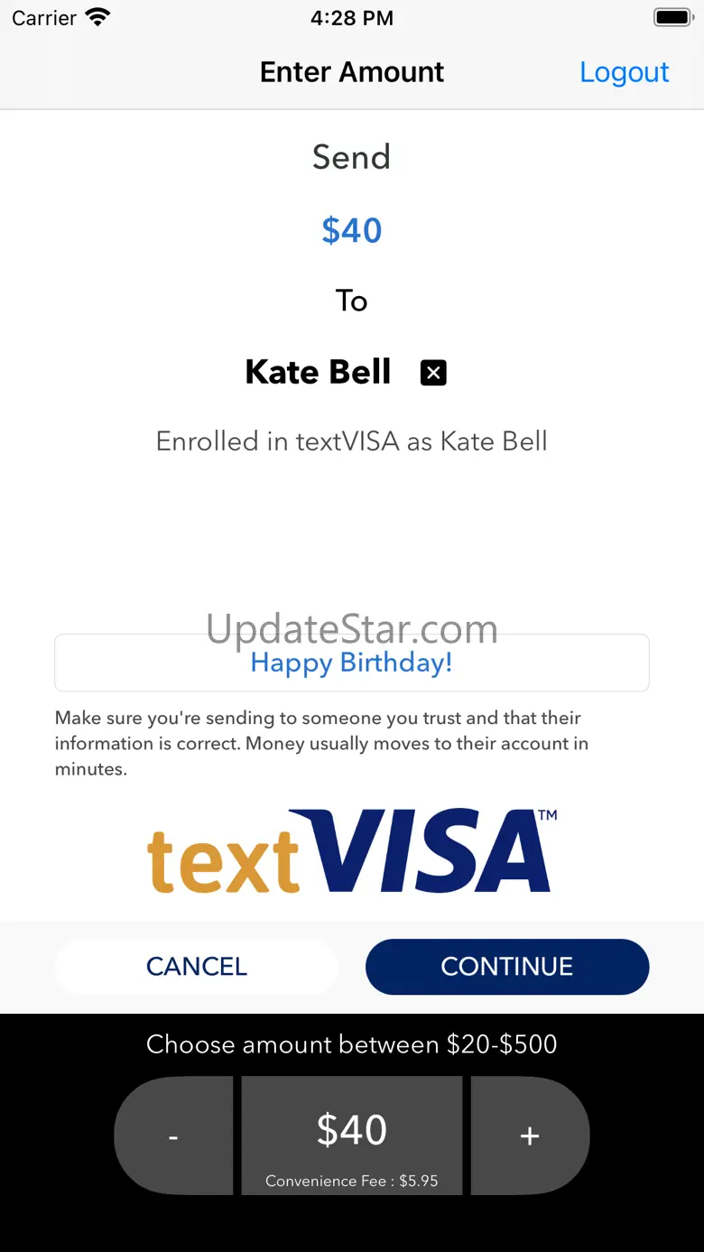 textVISA 1.1