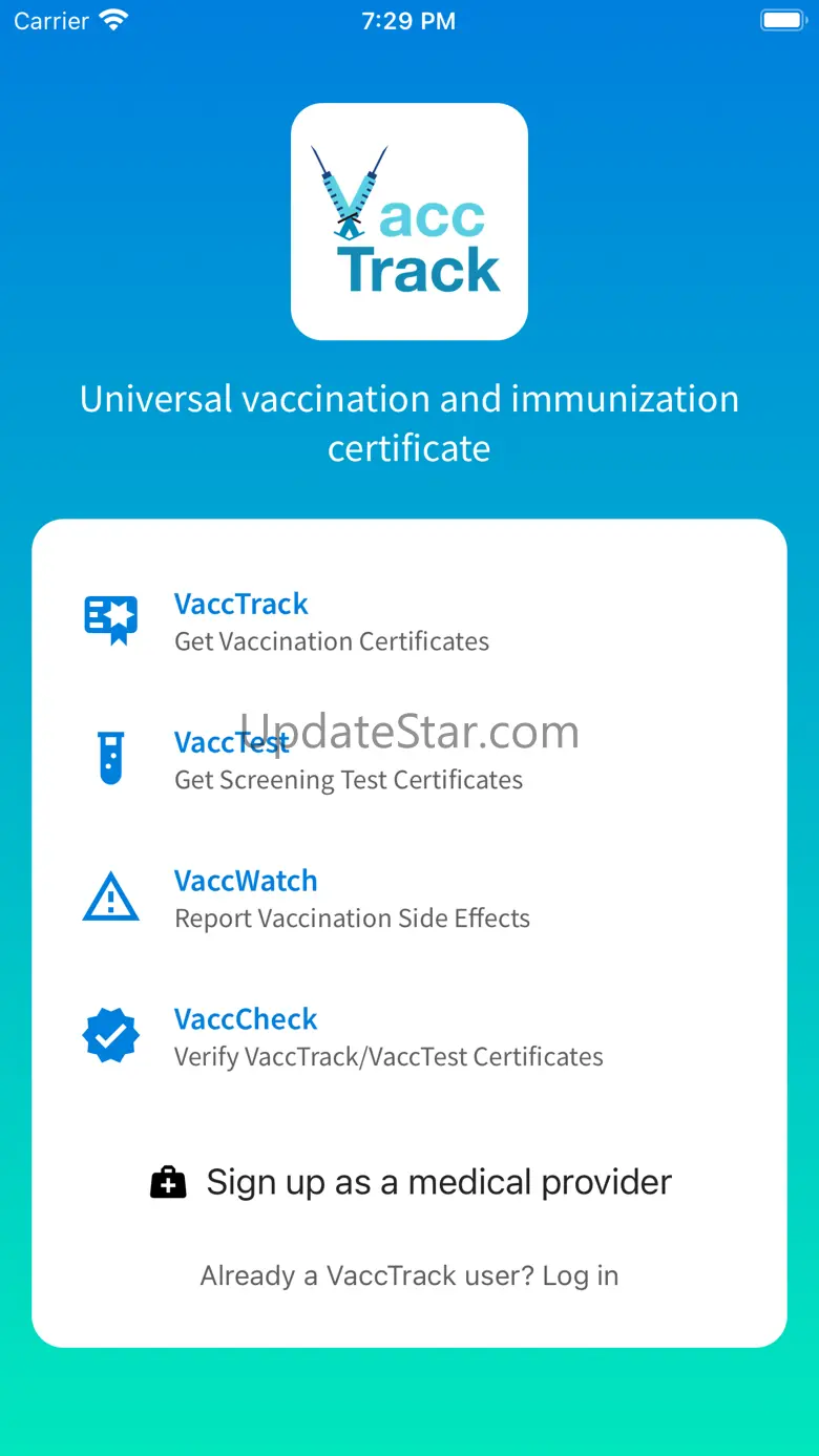 VaccTrack 1.5.0