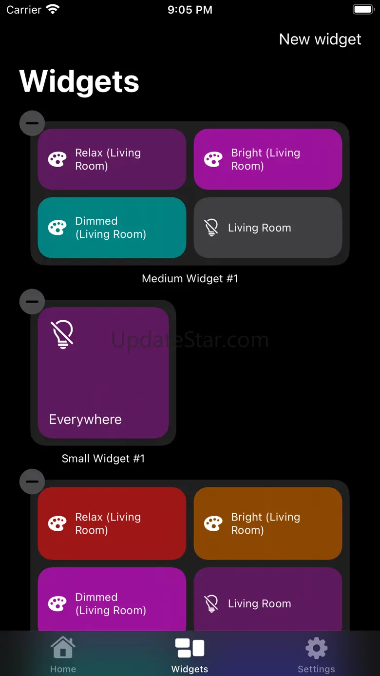 Hue Widgets 1.5