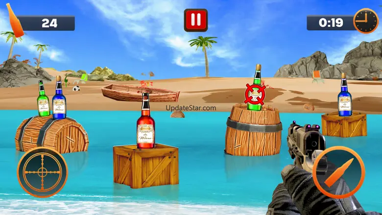 Bottle Shoot 3D Shooting Games 6.0