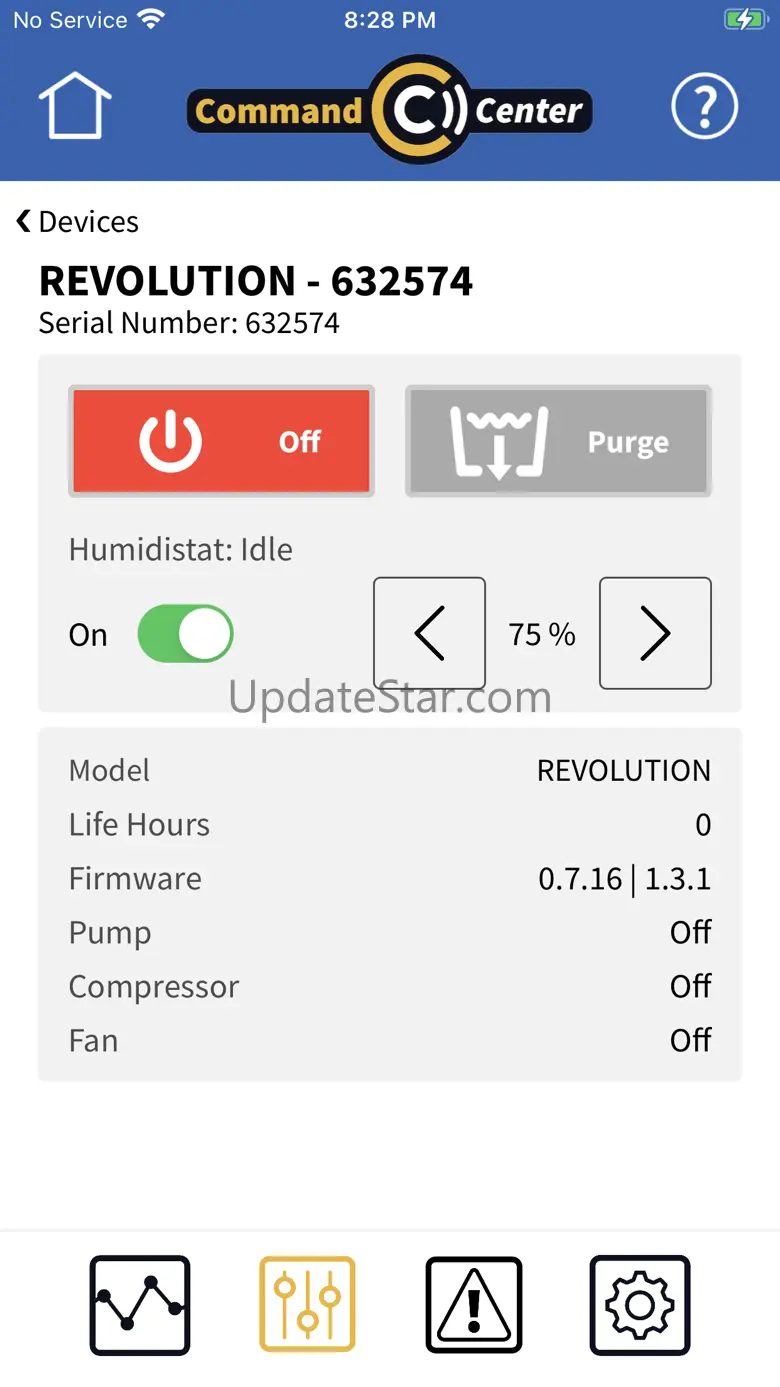 Dri-Eaz Command Center 1.1.0