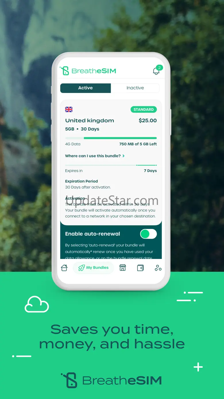 BreatheSIM - eSIM Travel Data 1.6.6