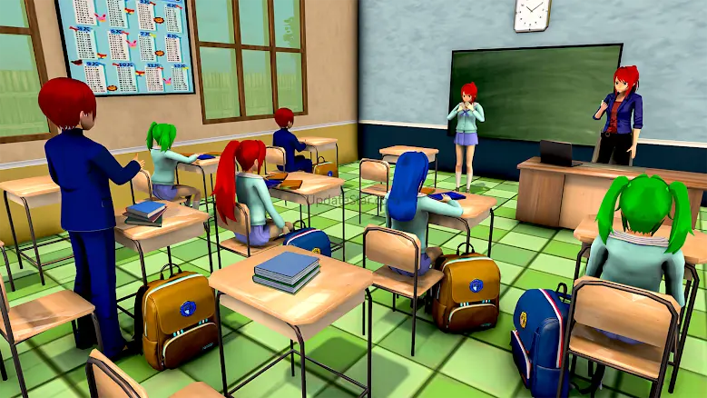 Anime High School Girl Life 24 2.1