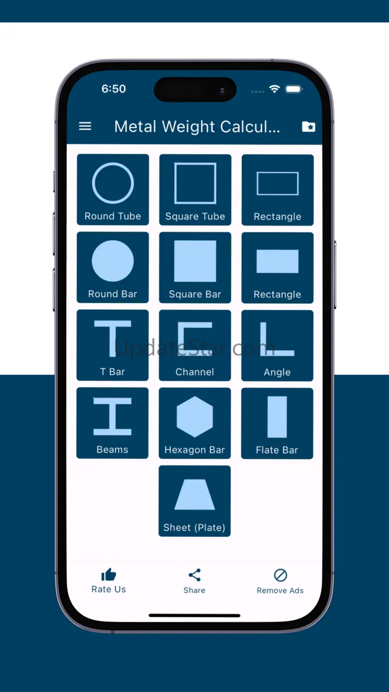 Metal Weight Calculator App 1.0.13