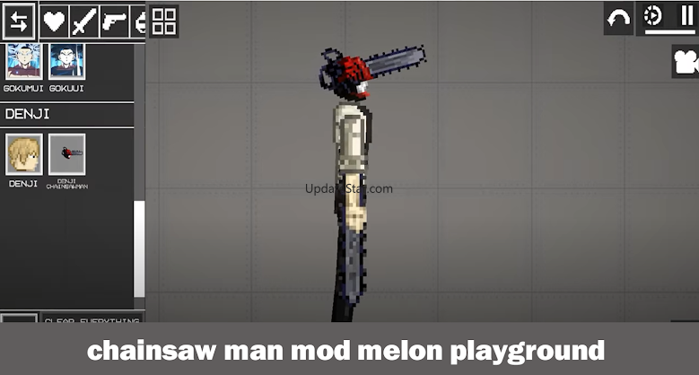 Mod Chainsaw Man For melon 3.0