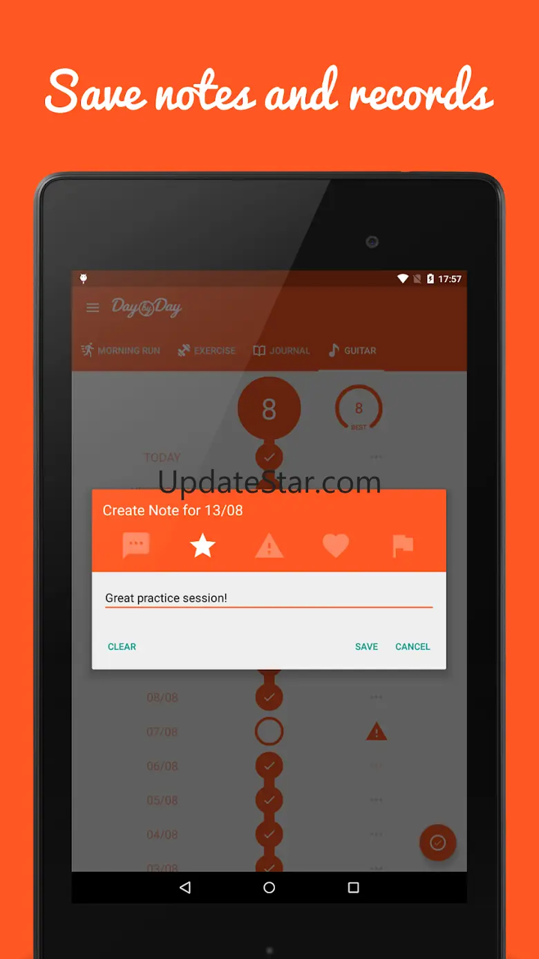 Day by Day • Track & Build Hab 1.6.1