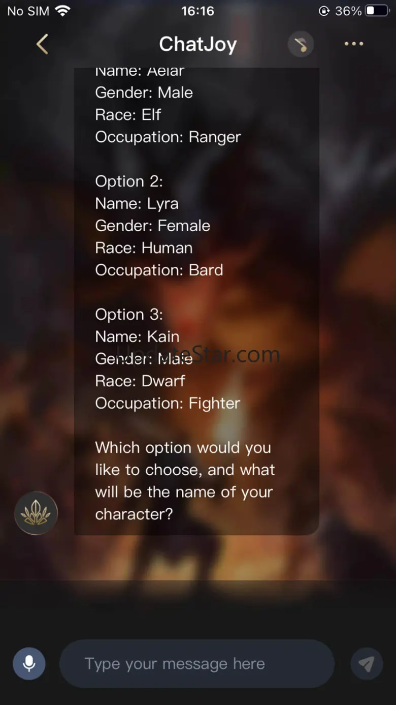 AI Chat RPG Game, Character AI 1.0.1.1