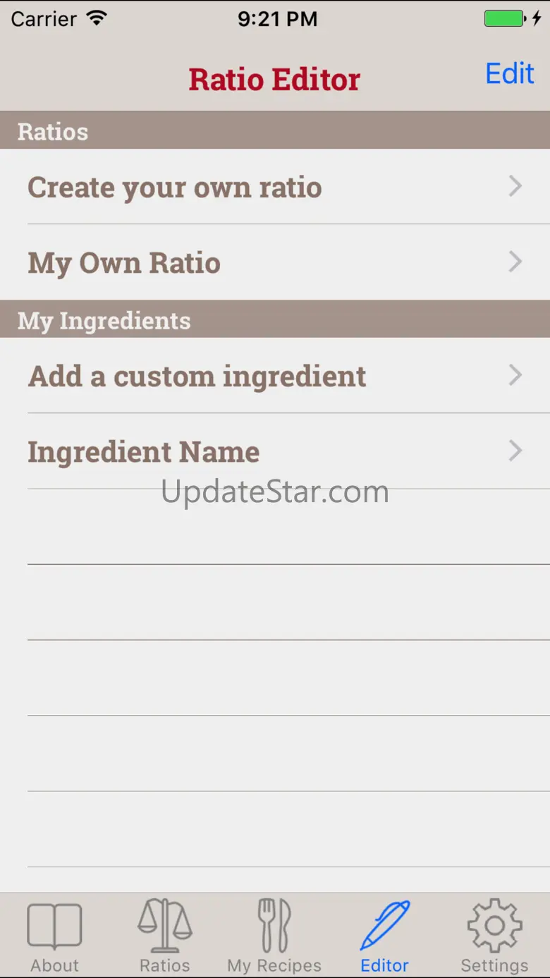 Ratio 2.0.7