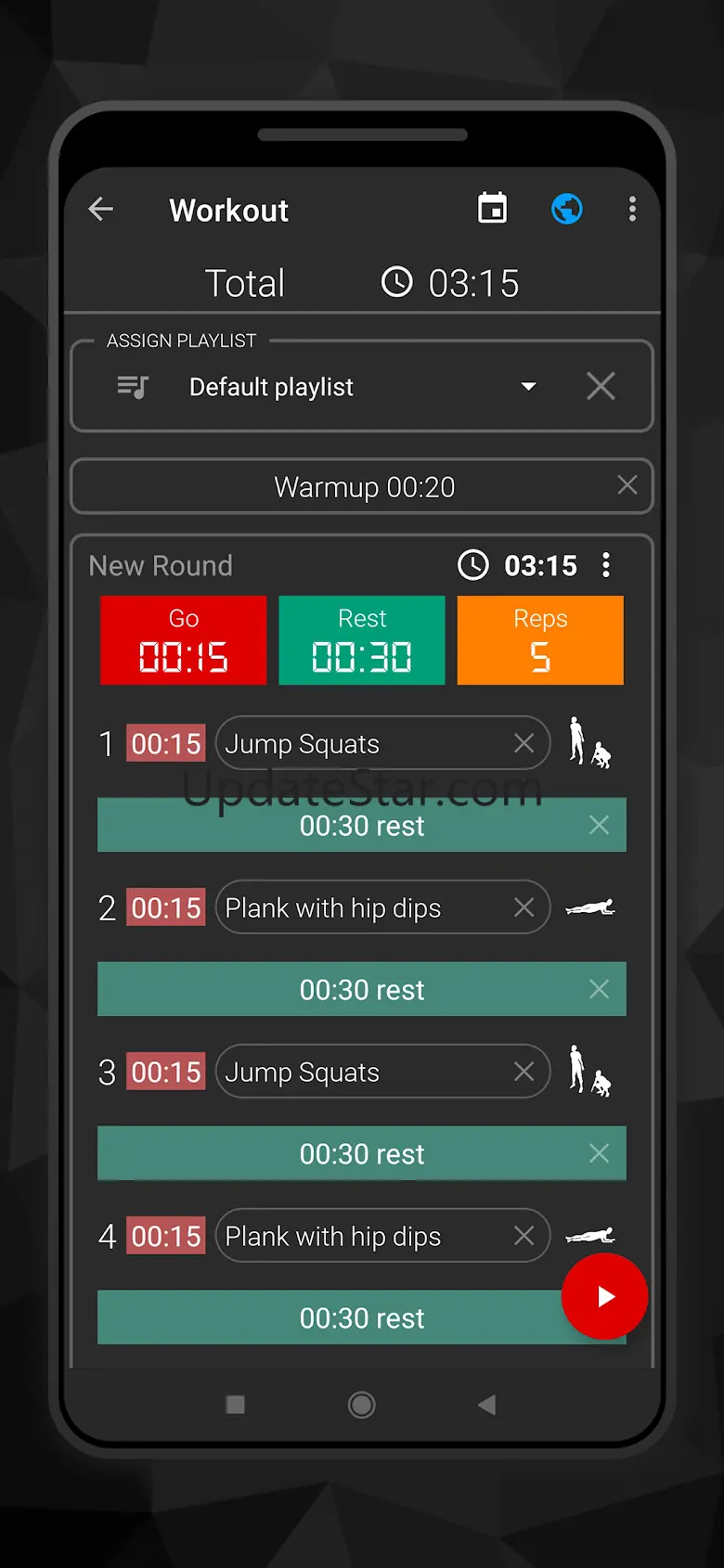 HIIT Music - Interval Timer 20.11