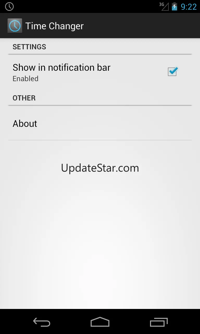 Time Changer Shortcut 1.1