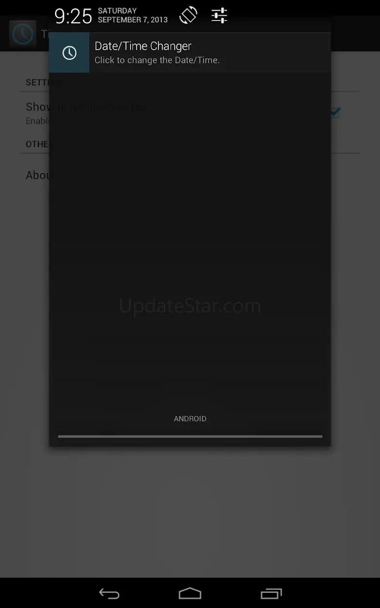 Time Changer Shortcut 1.1