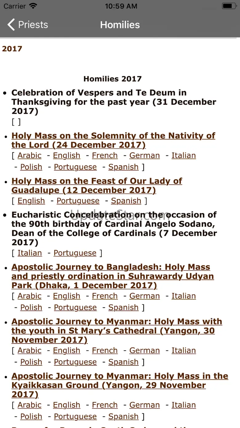 Catholic Homilies 2.5