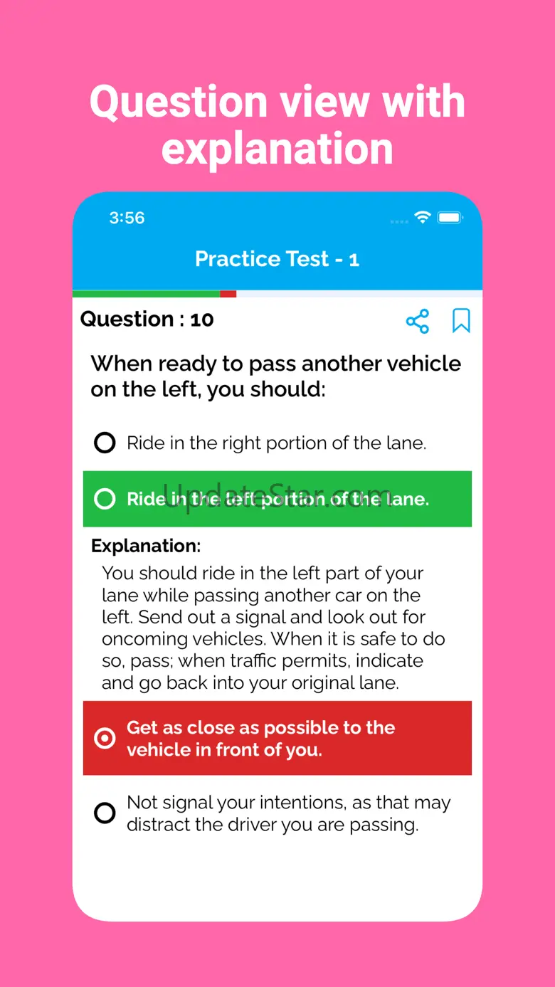 Indiana BMV Permit Test Prep 1.5