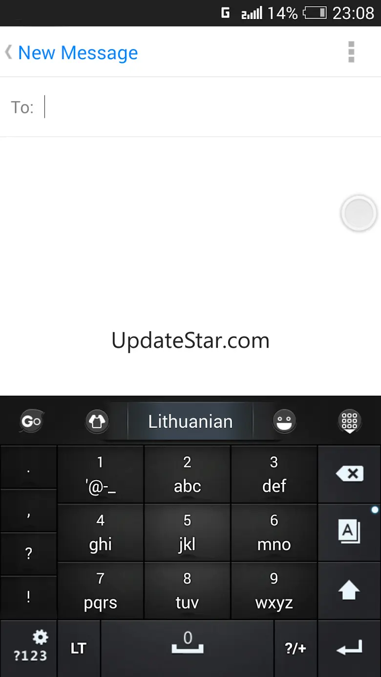 Lithuanian for GO Keyboard 1.0