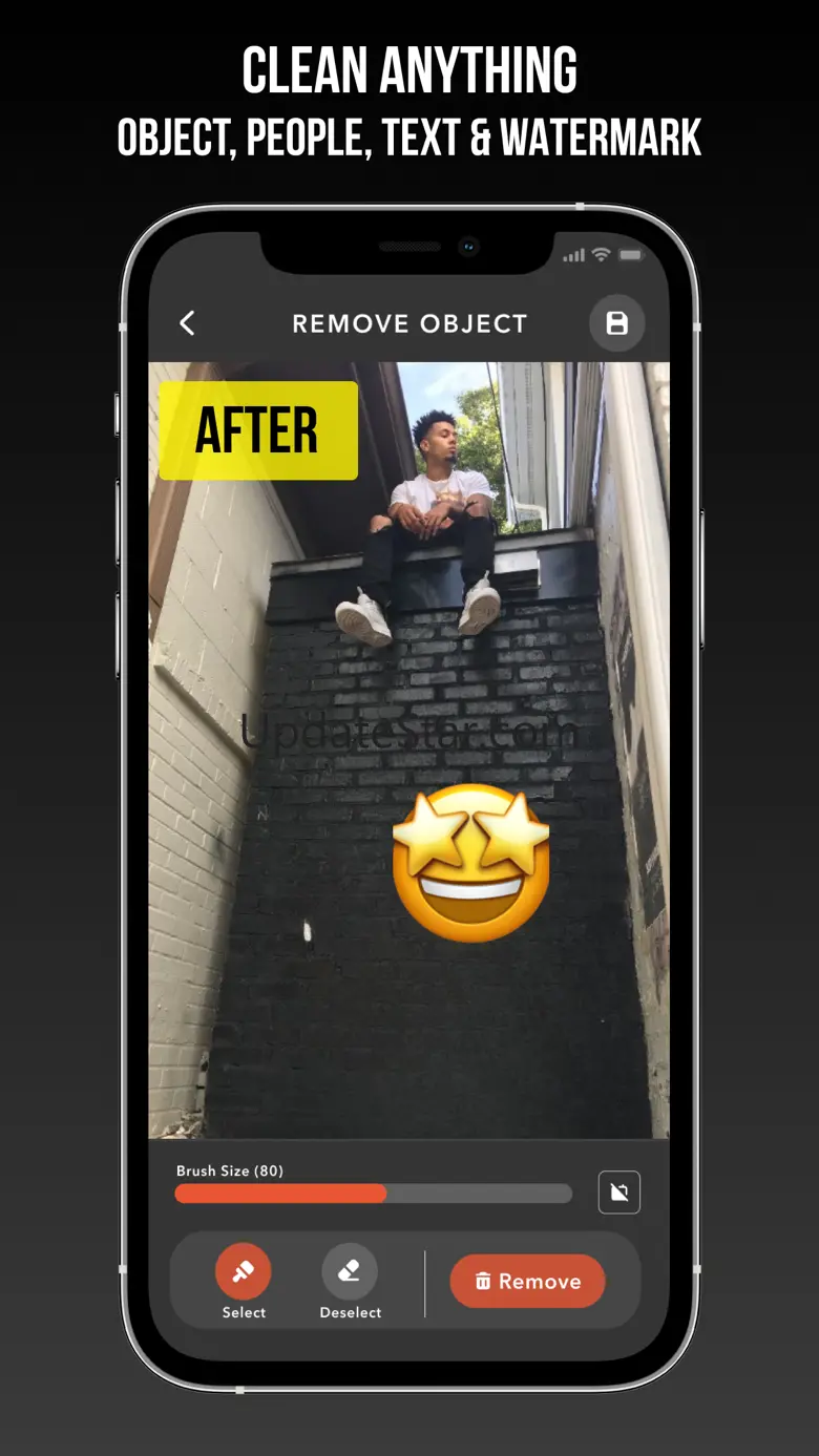 Remove Objects - Retouch AI 1.0