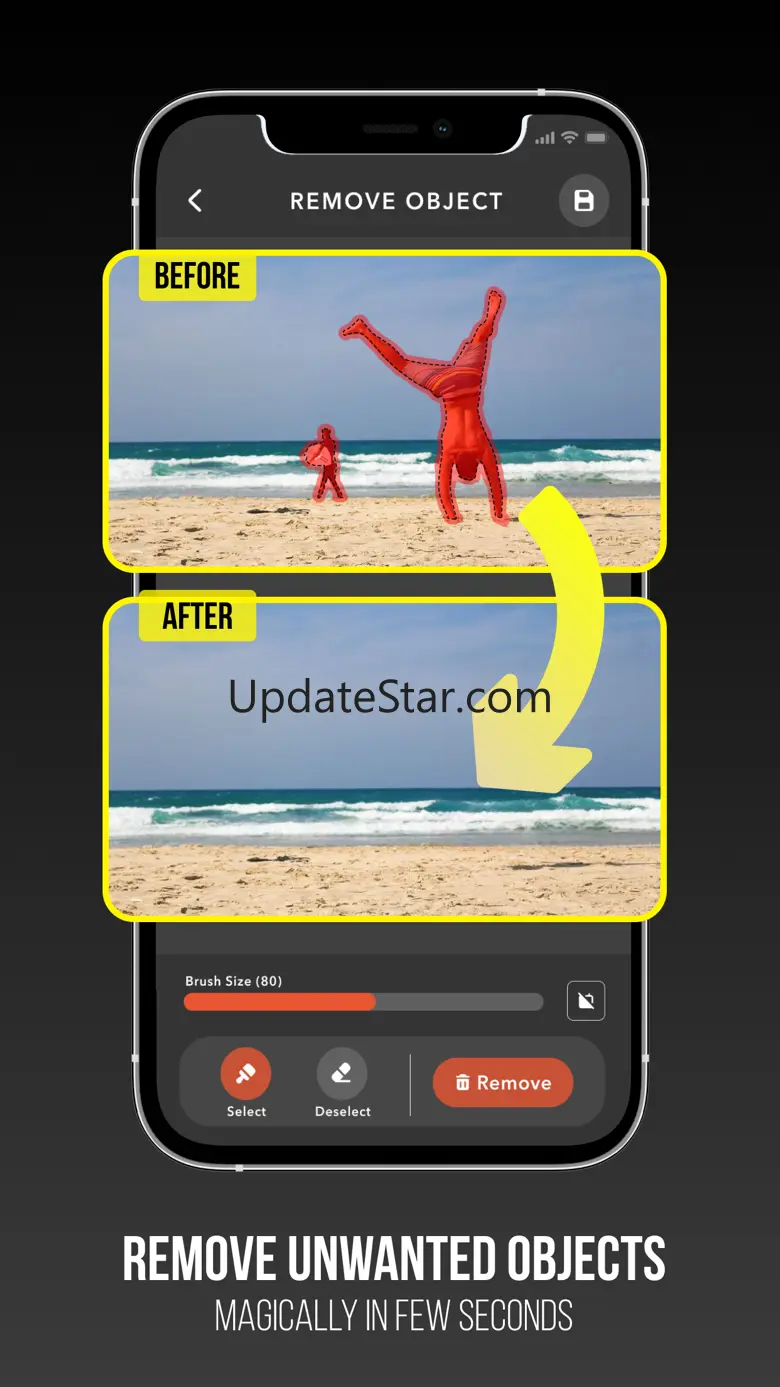 Remove Objects - Retouch AI 1.0