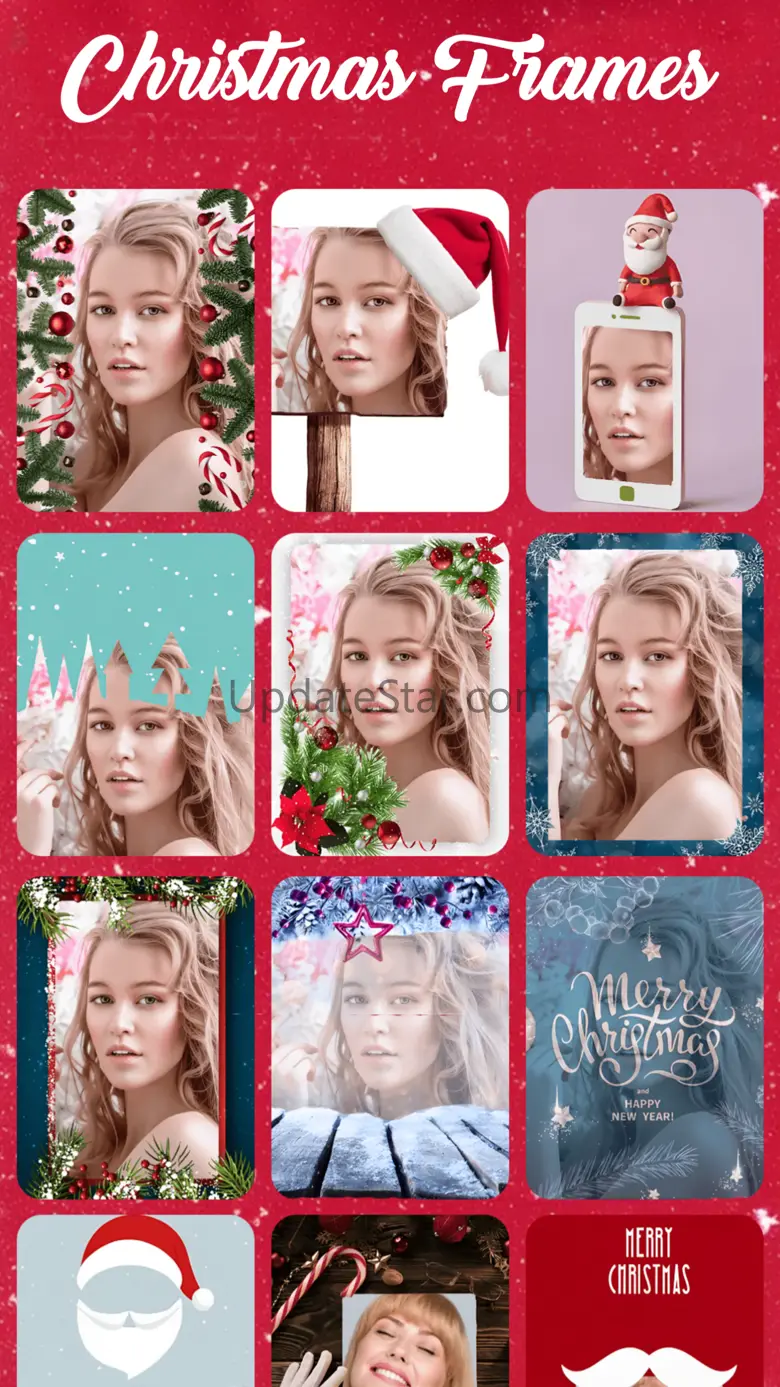 Merry Xmas Frames And Wishes 1.0