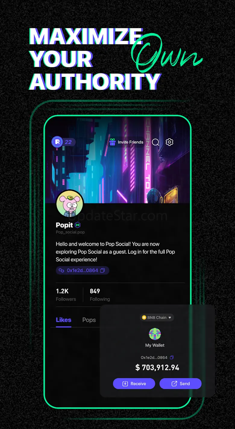 Pop Social: Web3 Create & Earn 3.2.2