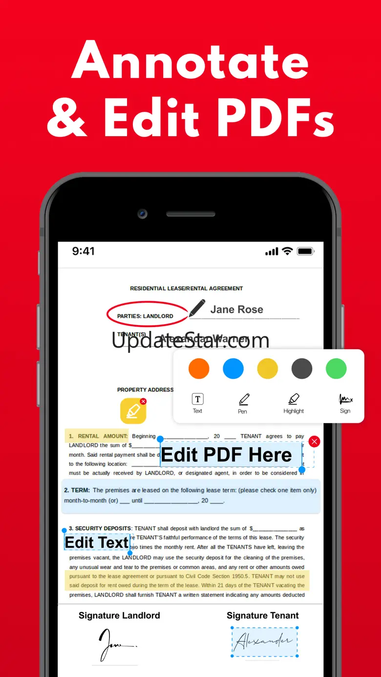 PDF Fill and Sign Documents 1.5