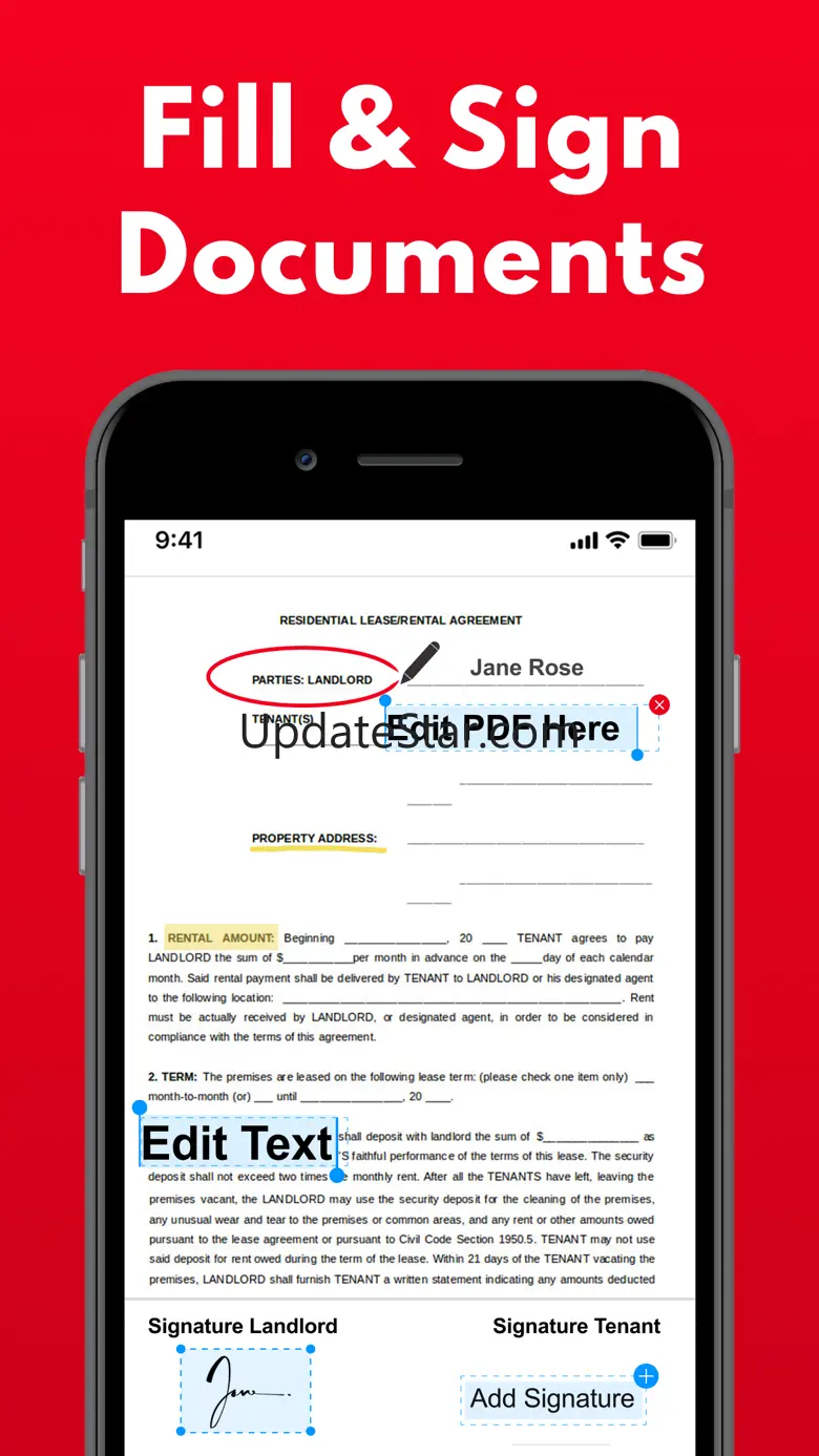 PDF Fill and Sign Documents 1.5