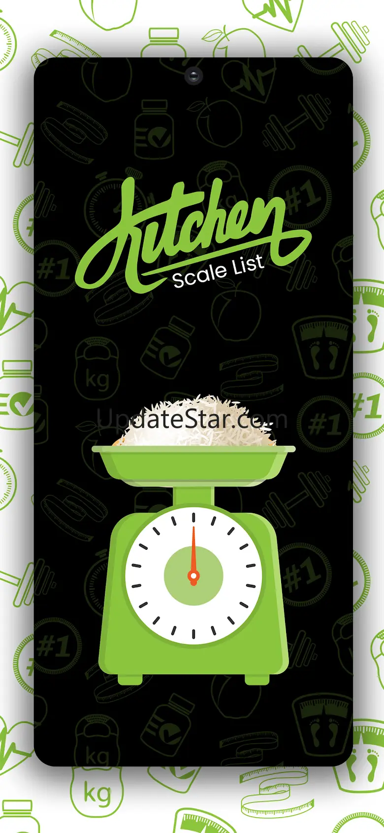 Digital Kitchen Scale Chart 2.0.21