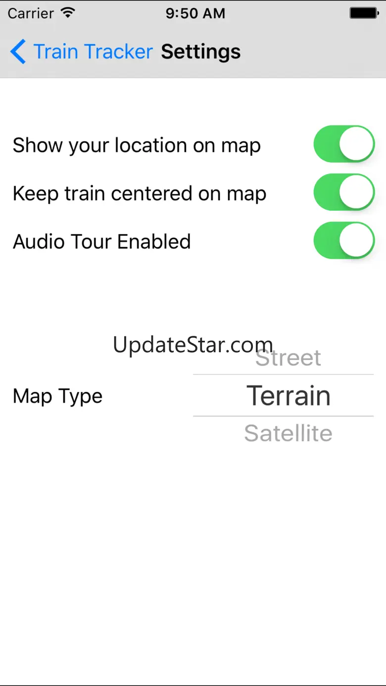 CVSR Train Tracker 2.8