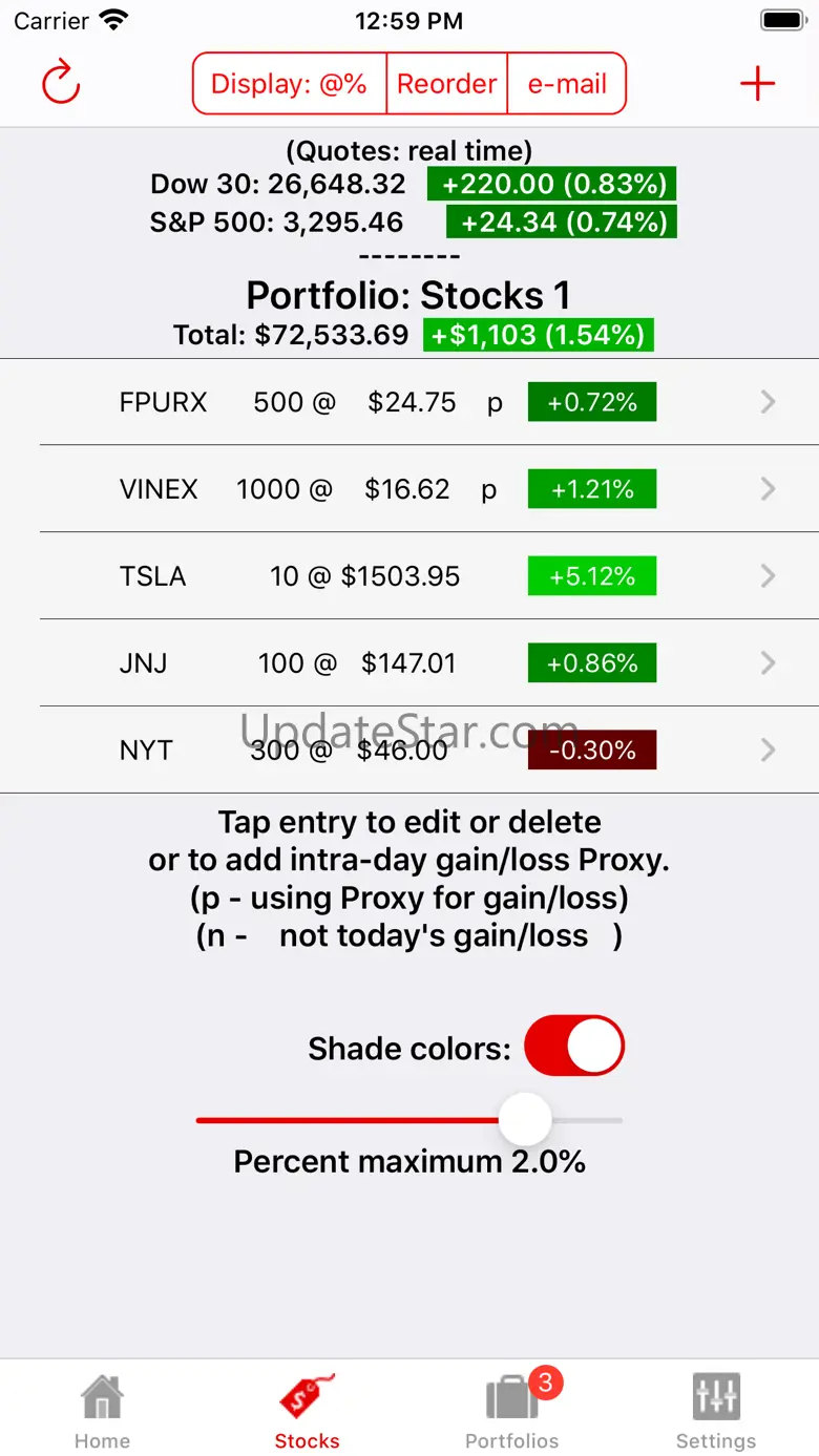 Watch My Stocks 2.1.5