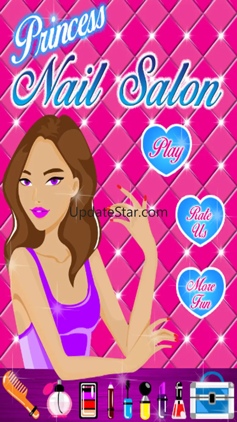 Princess Nail Salon - Nail art design and dress up game for kids 1.0.1
