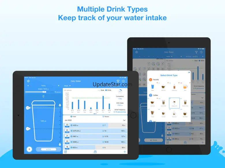Daily Water Pro for iPad 8.0