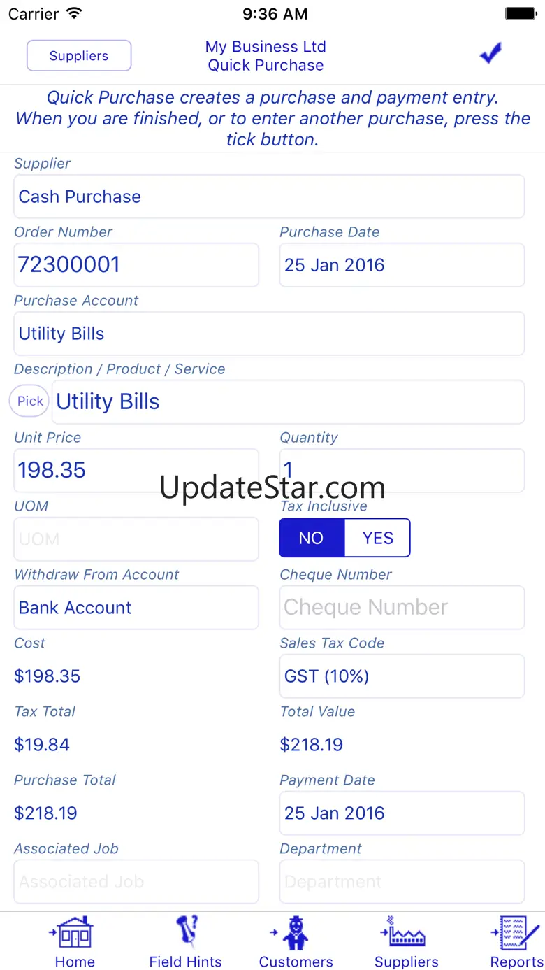 Bookkeeping Pro 17.0.0