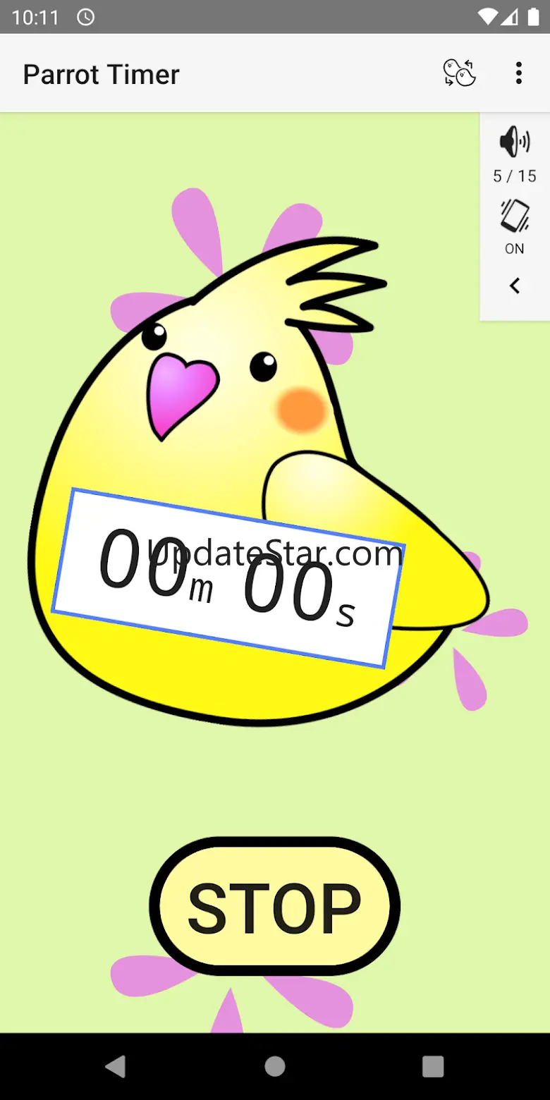 Cute timer app :Parrot Timer 2.8.1