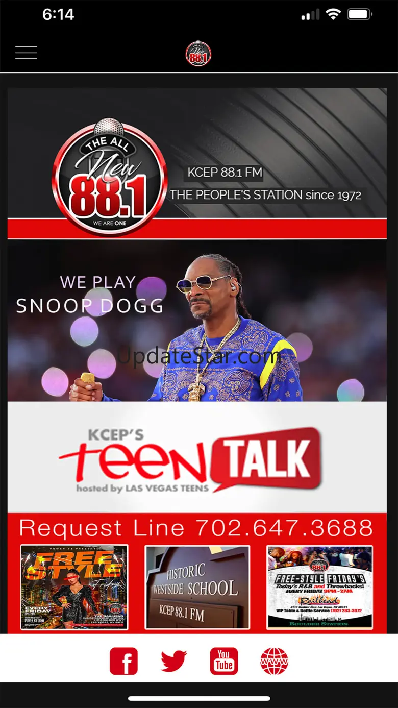 KCEP 88.1 FM (Power 88) 1.4