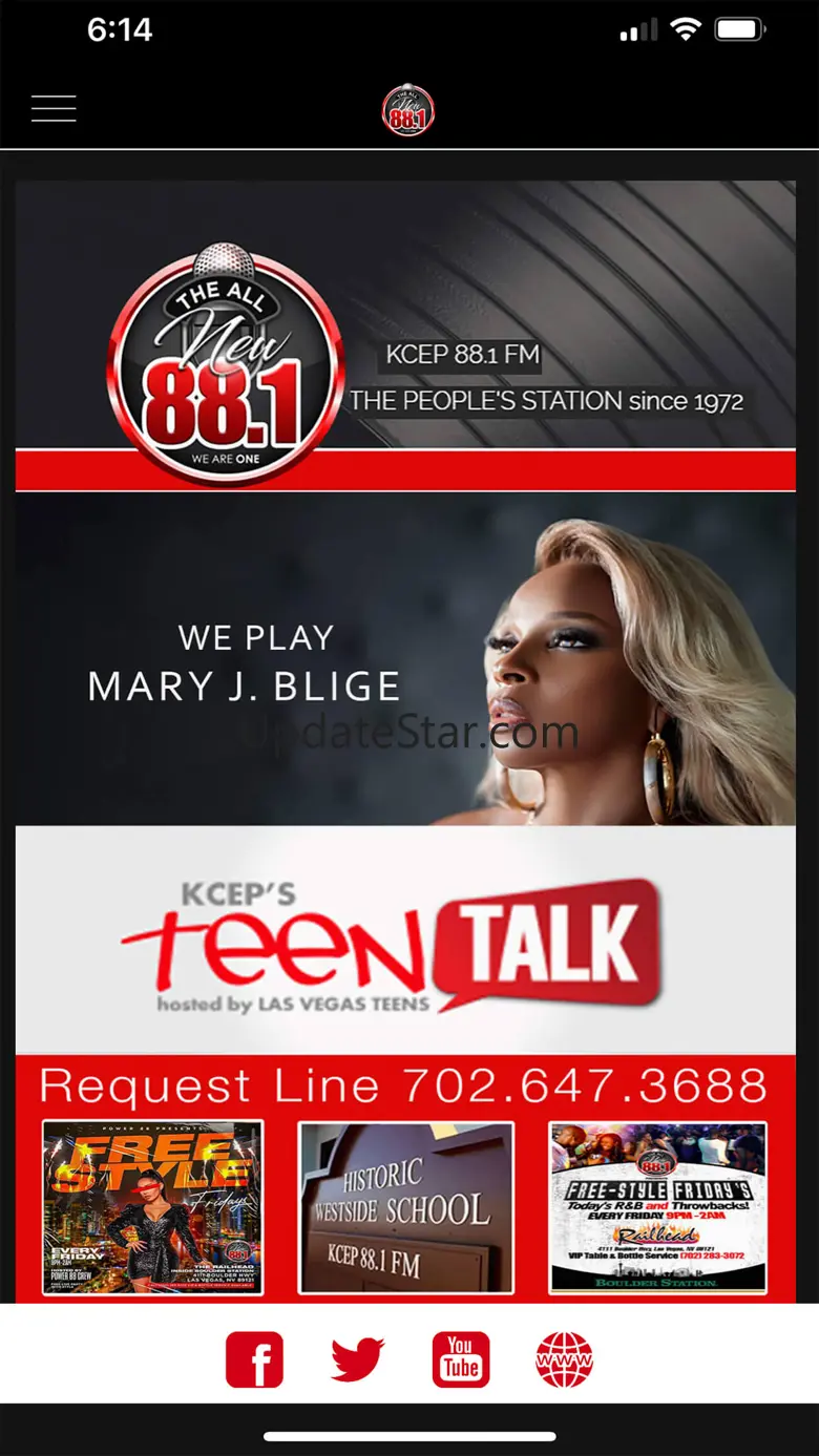 KCEP 88.1 FM (Power 88) 1.4