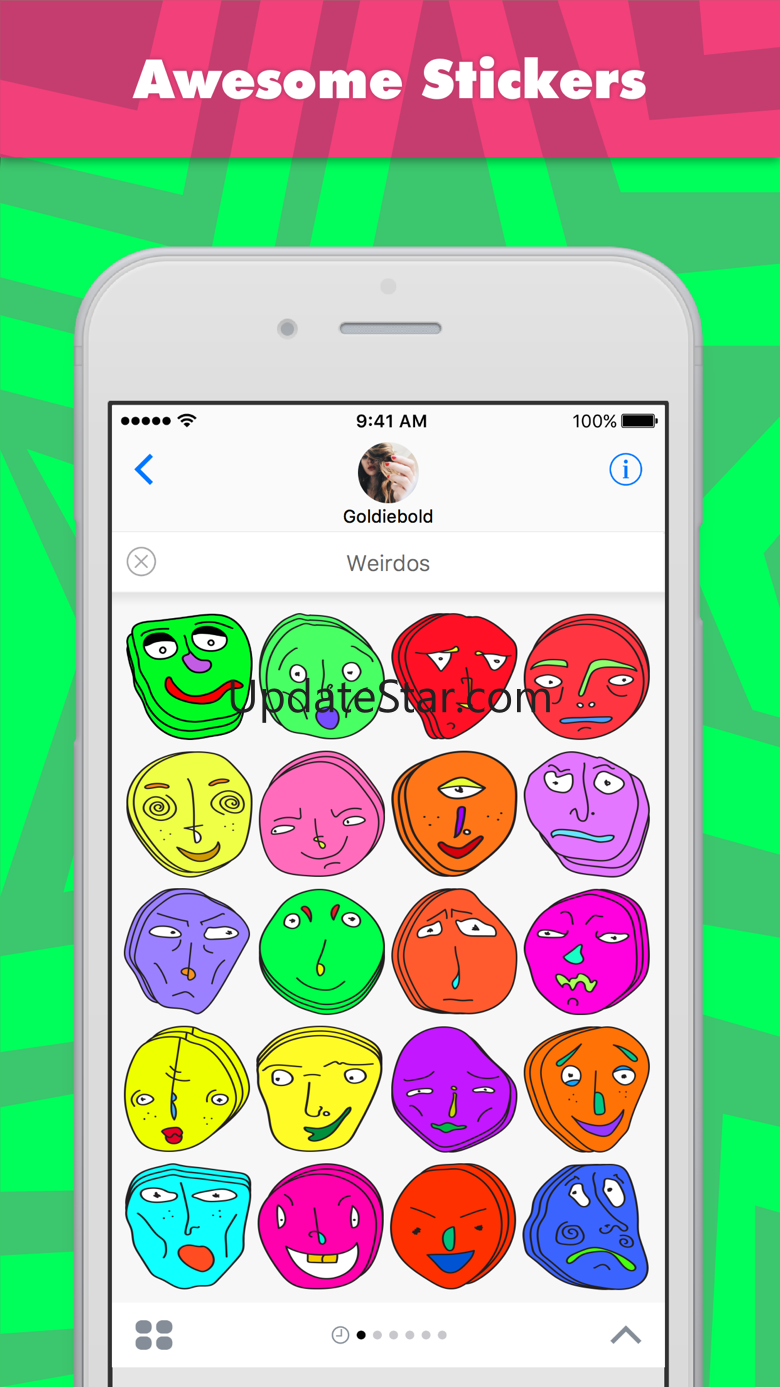 Weirdos stickers by Goldie Bold 5.1.268