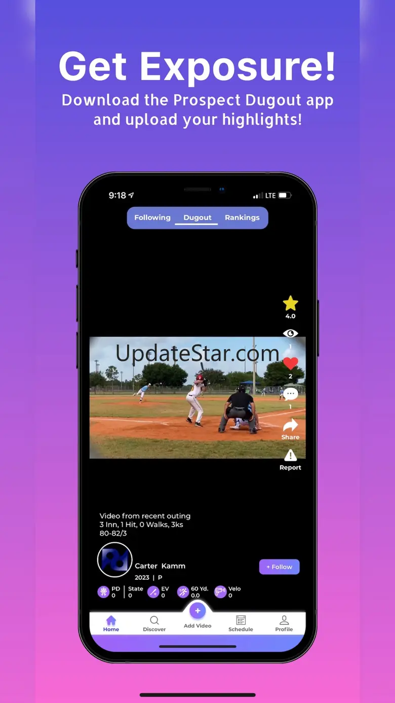Prospect Dugout 3.1