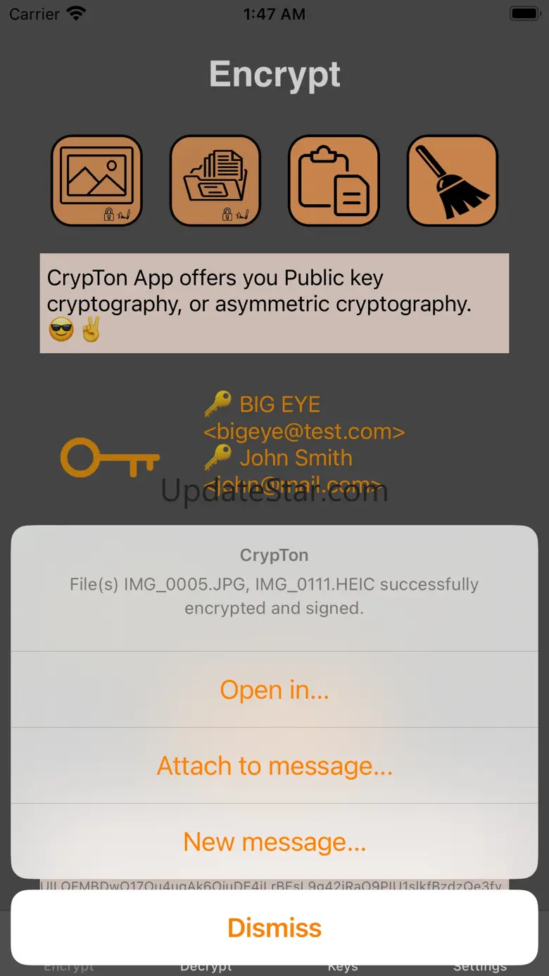 CrypTon: Public Key Encryption 5.9