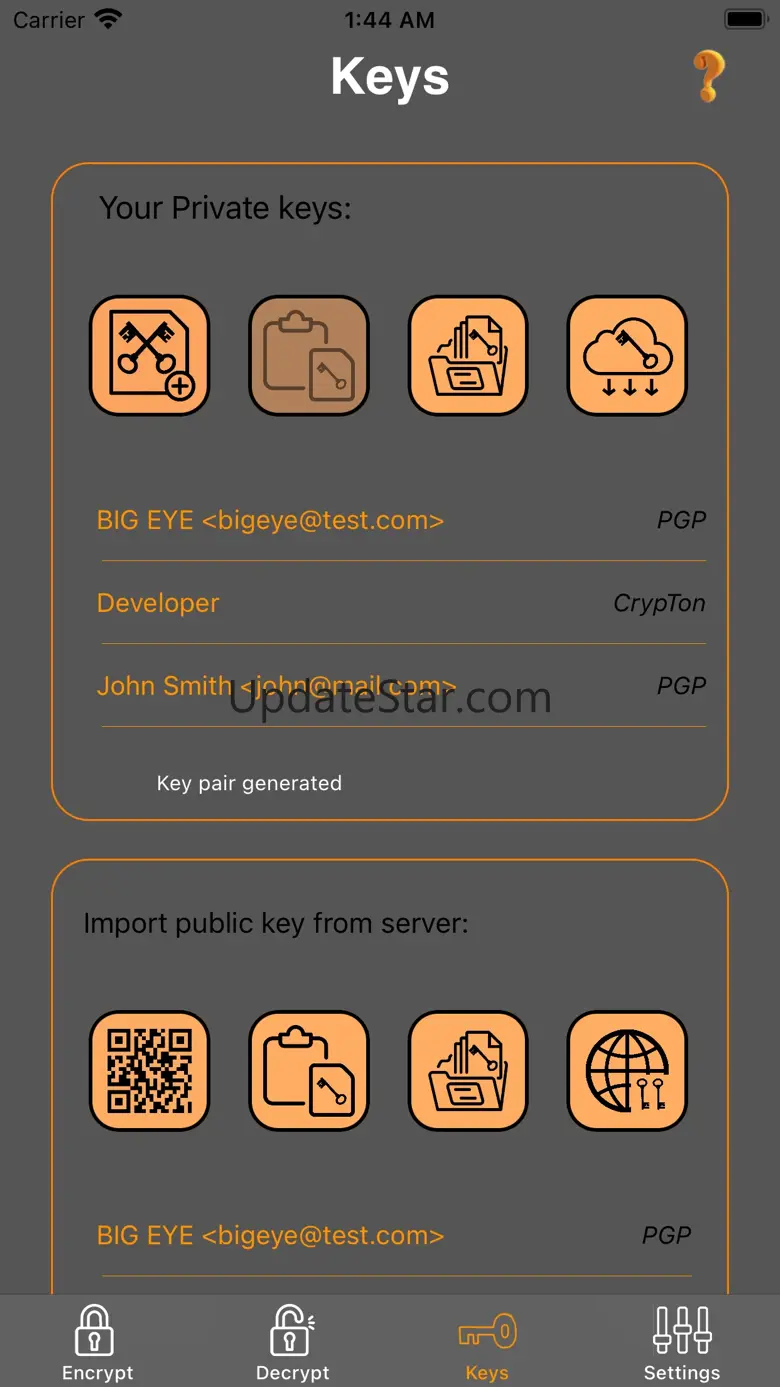 CrypTon: Public Key Encryption 5.9