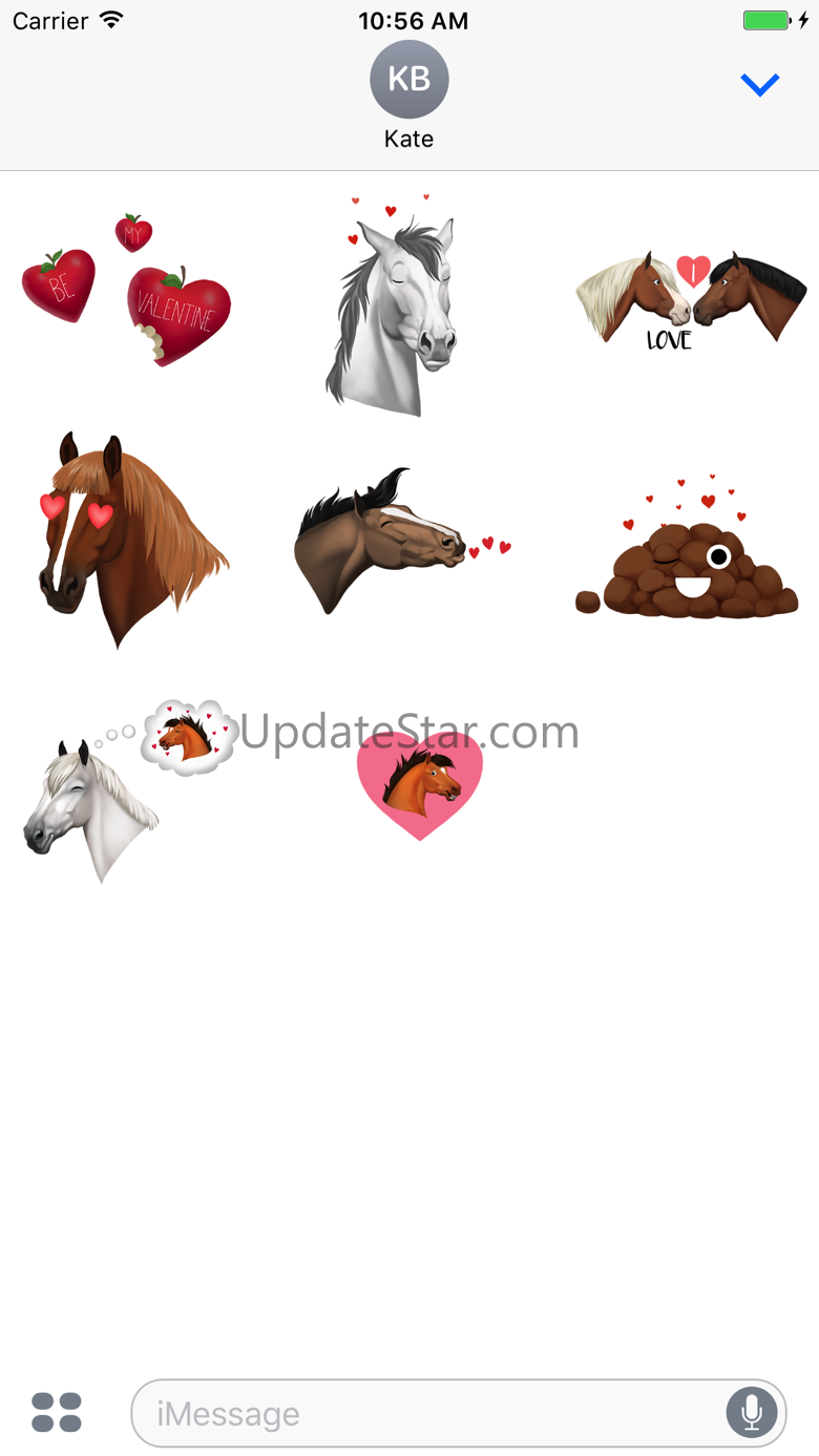 Star Stable Valentine Stickers 1.0