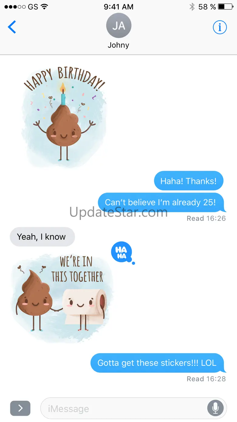 Poopsy Daisy - Poo stickers 1.3