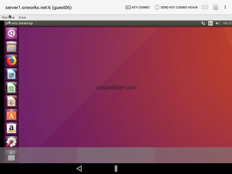 UbuWorks Ubuntu from an Androi 1.4.4