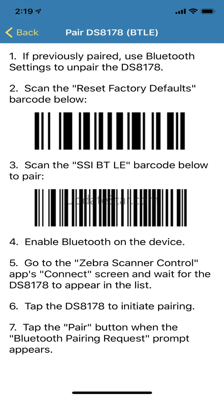 Zebra Scanner Control 1.4.39