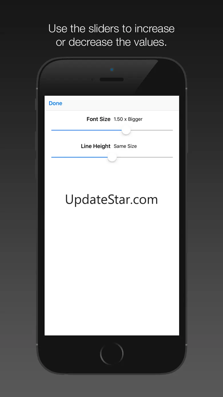 Font Size App Extension 2.0
