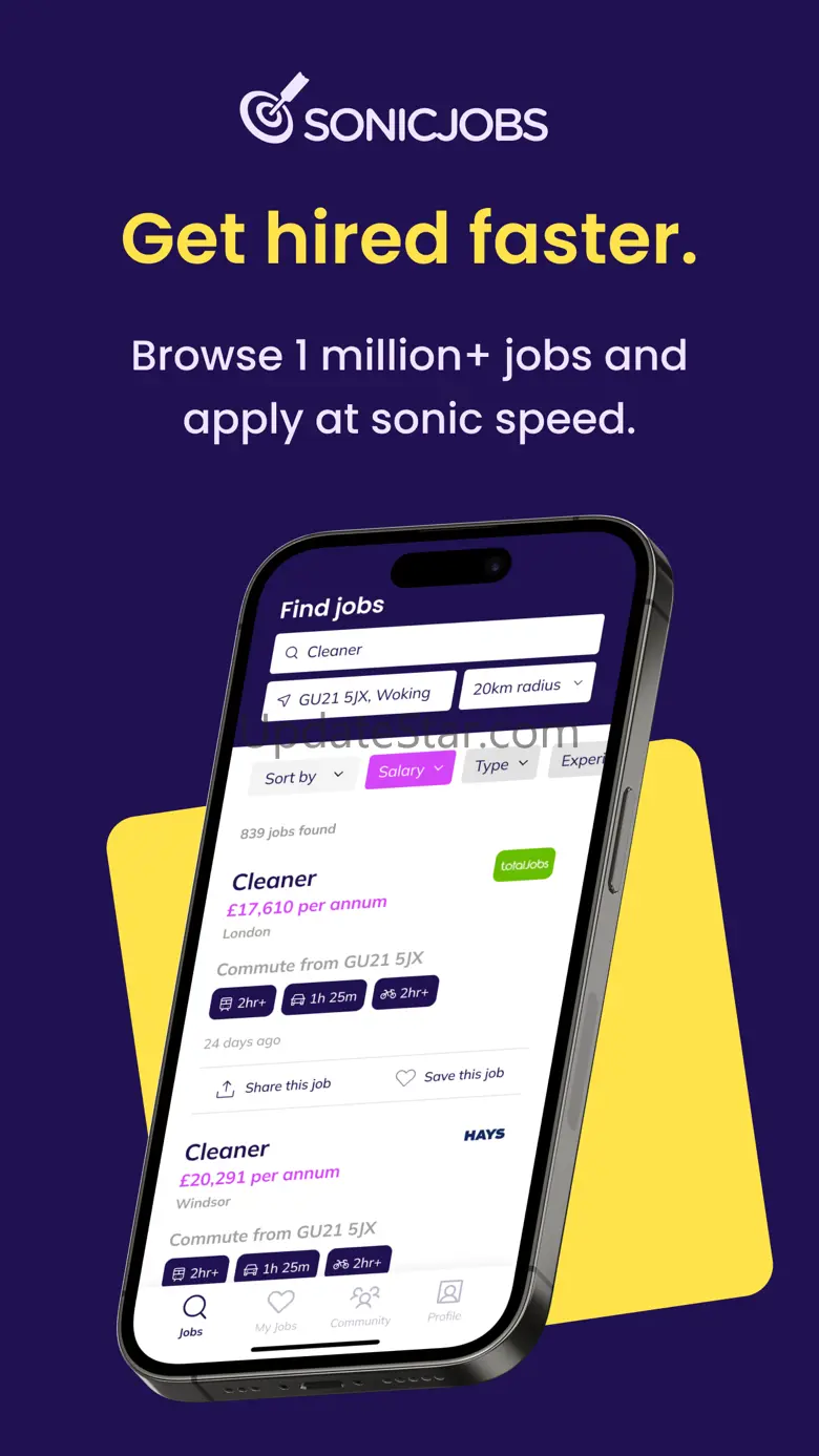 SonicJobs Job Search 1.2.263