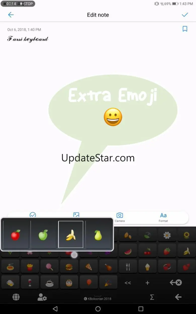 Farsi keyboard