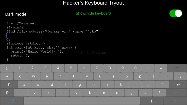 Hacker's Keys 1.0